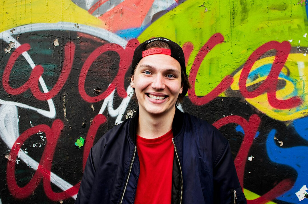 Portrait of a smiling young man
