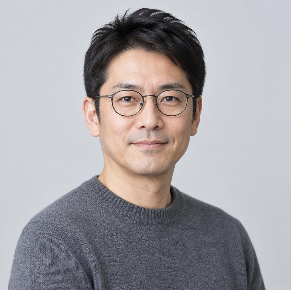 Portrait of a man with glasses